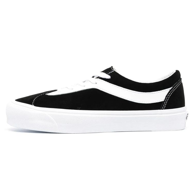 Vans Bold Ni Comfortable Simple Versatile Low-Top Skate Shoes Unisex Sneakers Black White VN0A3WLPOS71