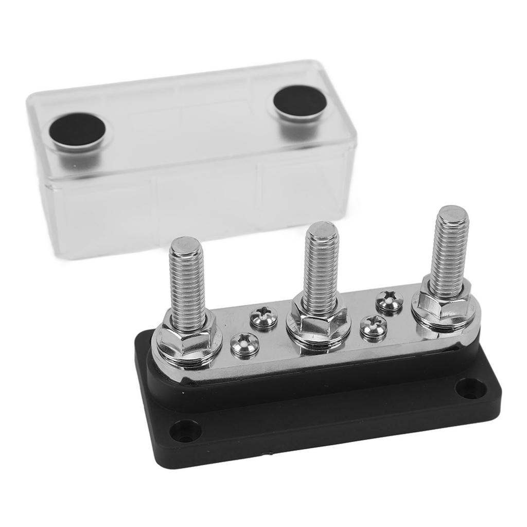 Power Distribution Terminal Block 12‑48V 300A Battery Bus Bar for Cars Trucks RVs Marine Boats Solar System