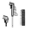 105 Degree Right Angle Driver Drilling and Driving Power Screwdriver Drill Attachment Adapter 1/4inch Hex Quick Changes