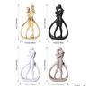Lover Statue Huggings Couple Figurine Romantics Couple Figurines Aesthetic Decorations Modern Sculpture Decoration for Home
