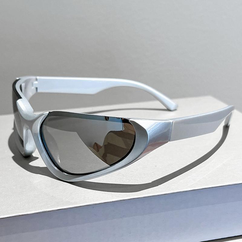 

Semi Frame y2k Sunglasses Women For Men Fashion Vintage Luxury Brand Designer Sun Glasses Trending Punk Sport Ride Shades