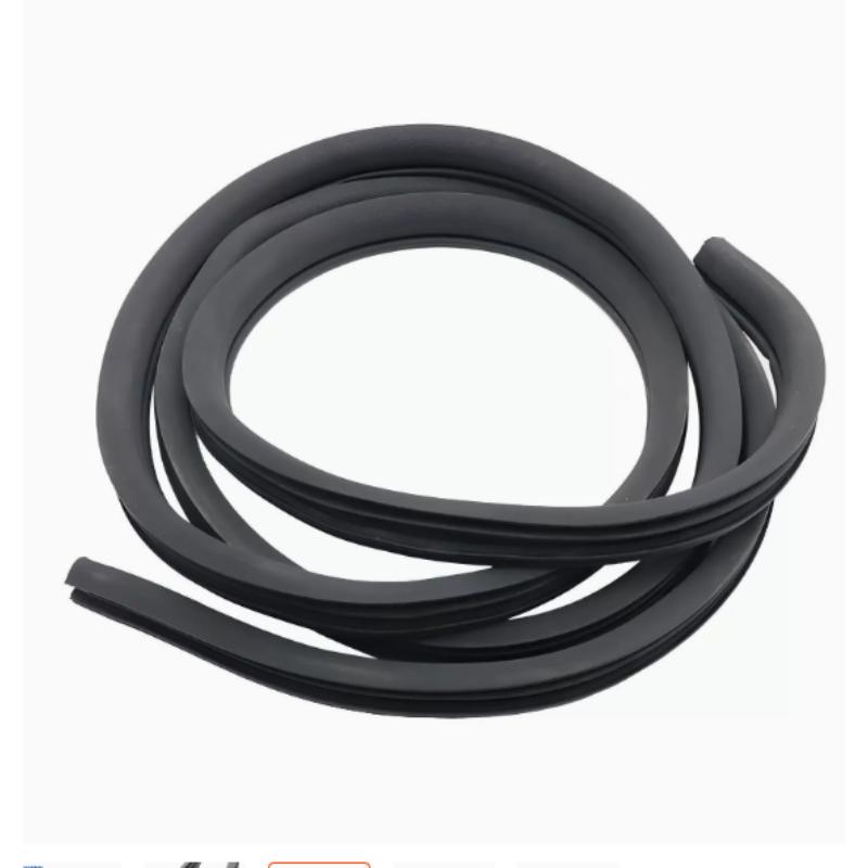 For BMW E90/E91 2004-2011 Front Door Body Strip Seal OE 51727247258 High-Quality Black Rubber Easy To Use