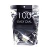 Asahi Cycle Easy My Dial Lock, 10x1000mm, Black, Bicycle Wire Lock