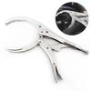 Locking Grip Oil Filter Wrench Adjustable Oil Grid Spanner Oil Filter Plier  Engine Disassembly