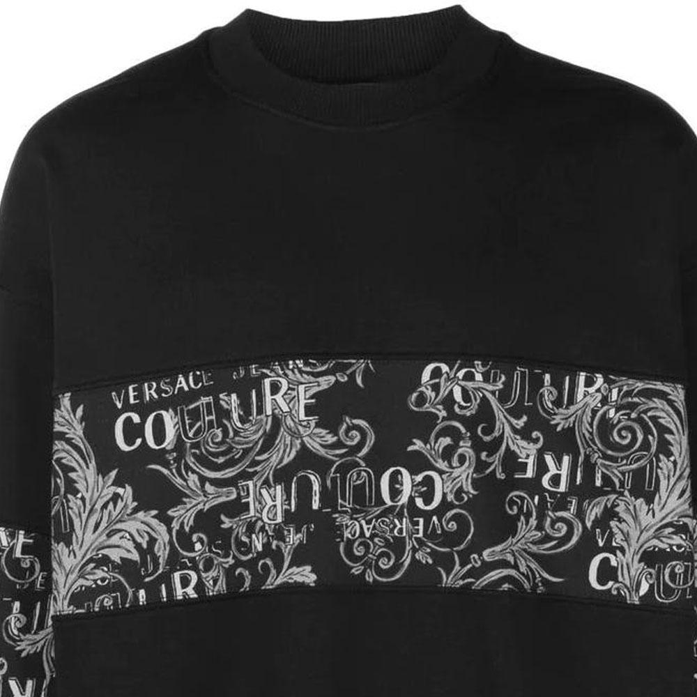 Versace Jeans Couture Sweatshirt Men's Black 74GAI309-FS063-899
