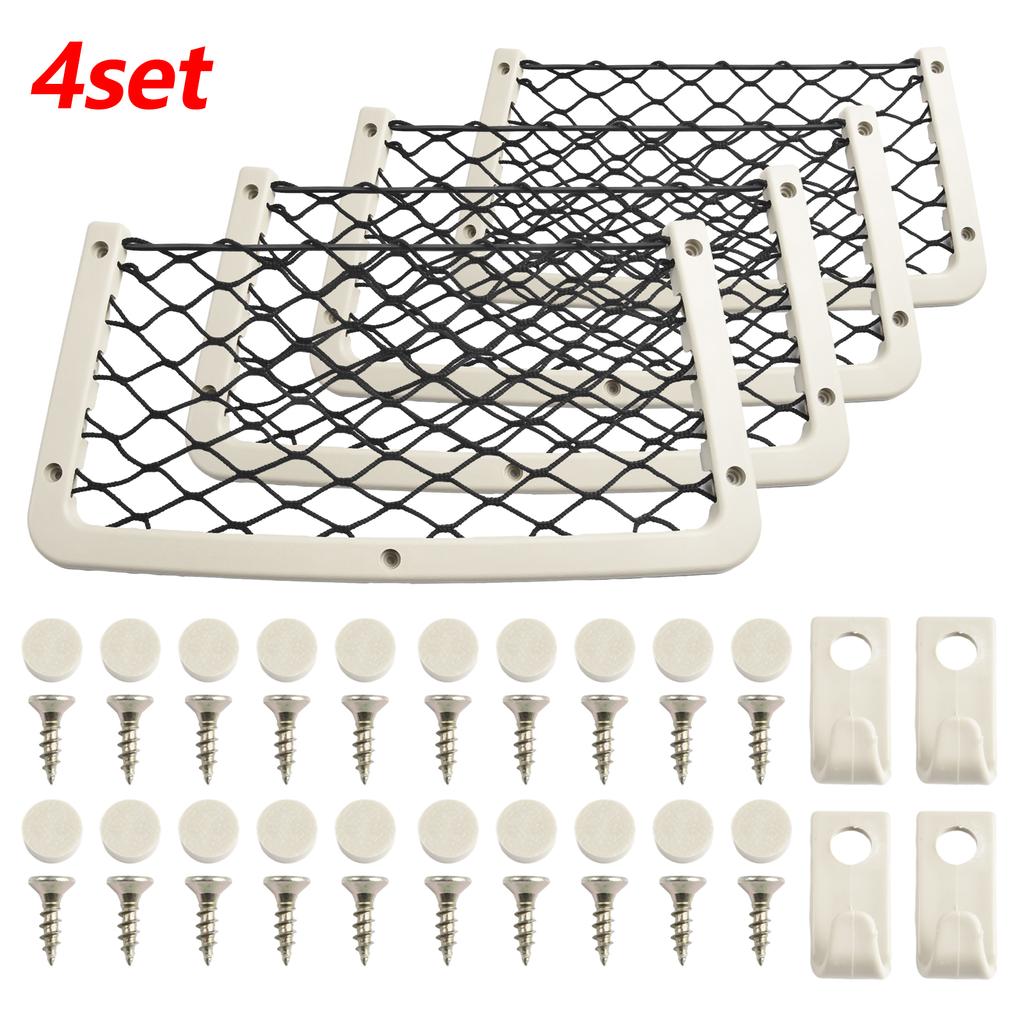 Boat Storage Net Bags Car Interior Accessories Motorhome Parts Campervan Accessories Car Storage Net Bags Elastic Mesh Net Bag