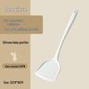 Heat-Resistant Silicone Kitchen Utensil Set: Spatula, Stir Fry Spoon & Soup Ladle