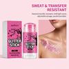 Halloween Glitter Makeup Stick Pink Shimmer Eye Face Makeup Pen Festival Party Cosmetic Stick