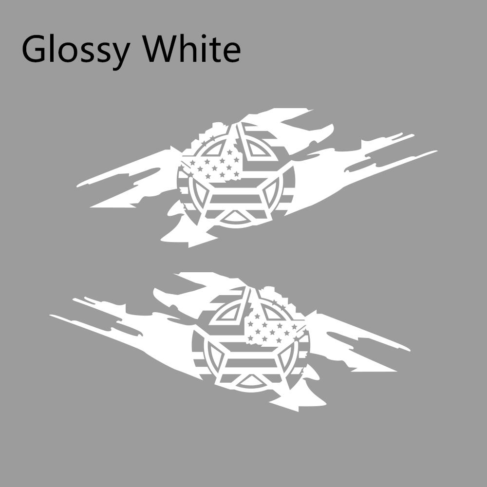 Car Stickers Auto Side Door Vinyl Film styling Decals Tuning Accessories for Jeep Wrangler Renegade JK JL CJ RUBICON 4x4