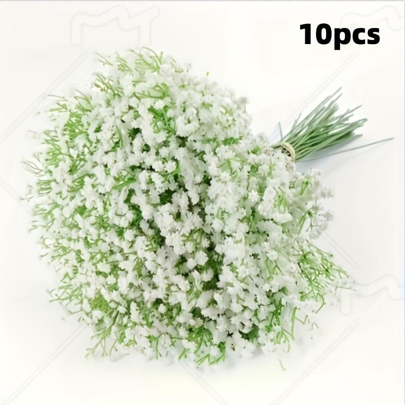 

10-Pack Artificial Gypsophila Bouquet With Stems, Perfect For Valentine S Day Gifts And Decor,Ideal For Wedding, Party, Home Decor 10pcs белый