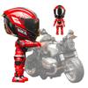Action Figure Transform Motorcycle Toy Movable Limbs Movable Figurine Model  Children