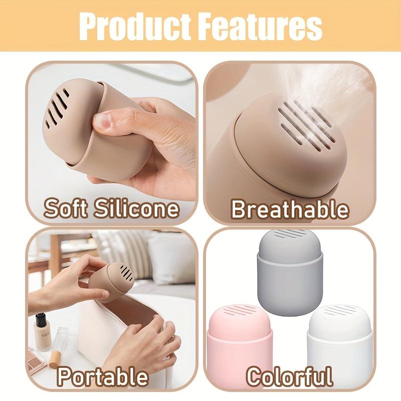 1PC Silicone Makeup Sponge Stand - Waterproof and Odorless, Double sided Ventilation Design, Quick Drying and Travel Protection