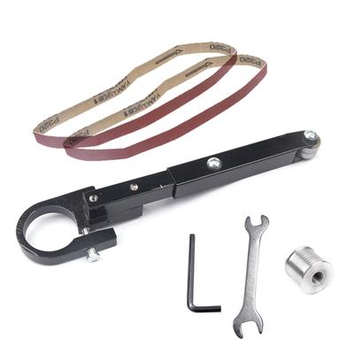 Air Belt Sander Attachment Sander Sanding Belt Adapter Pipe Belt Sander Modified Sand Belt Machine Electric Belt Grinder