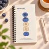 Portable Journal Notebook Spiral Bound Habit Tracker Journal Durable To Do List Notebook  Tracking