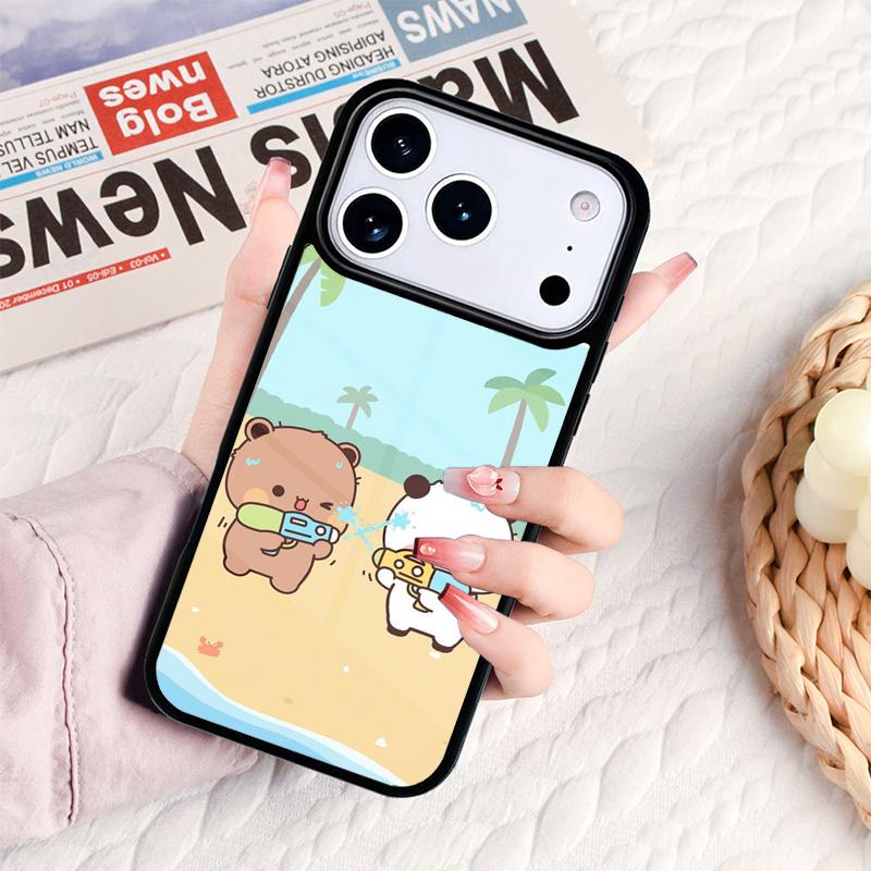 Cute BuBu DuDu Phone Case For IPhone 17 16e 15 14 13 12 11 Pro Max Air Mini Soft Protective Cover