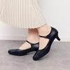 HIMIKO/Himiko/5cm Heel Strap Pumps/635307 Black 235