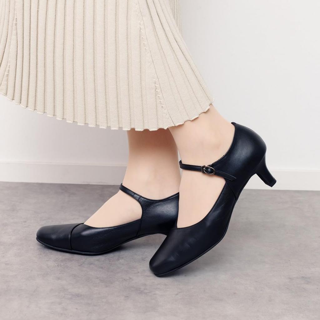 HIMIKO/Himiko/5cm Heel Strap Pumps/635307 Black 235