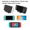 Game Console Bracket Portable Non-slip Shockproof Holder Stand Compatible For Steam Deck NS Switch OLED/Lite Console