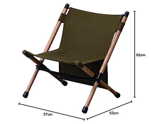Hang Out POL-N56OL Folding Camping Chair, Outdoor Chair, Olive