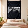Rammstein Wandteppich hohe Qualität zur Dekoration von Wohnzimmer Schlafzimmer Studentenwohnheim Wänden ideal als Schlafzimmer Wandkunst oder Weihnachtsgeschenk