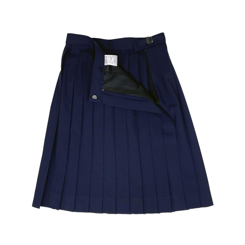 Letnia Odzież 24 Samochody Plisowana Spódnica 1386001 Długość 57cm Dziewczęca 88 Granatowa W69X Długość 57 [Vicester Girl]