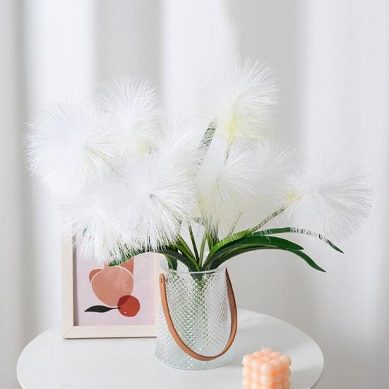 

Искусственный цветок Yousheng Реалистичный, не требующий полива, не выцветающий, эстетичный, декоративный, пластиковый, 3-головый, тростниковый, искусственные цветы для гостиной