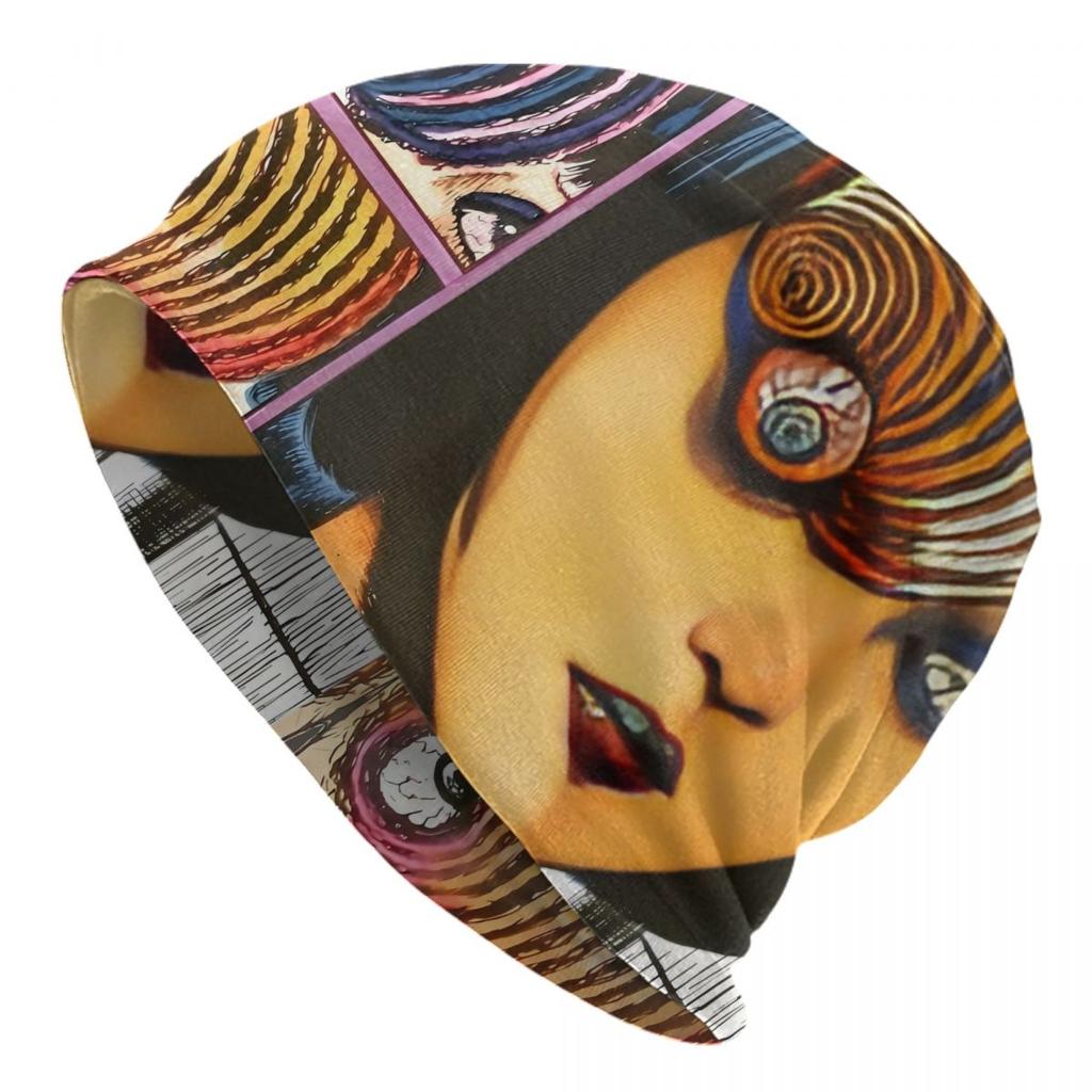 Cool Winter Warm Knitting Hats Adult Unisex Japan JoJos Bizarre Adventure Anime Skullies Beanies Caps Unisexga Bonnet Hats