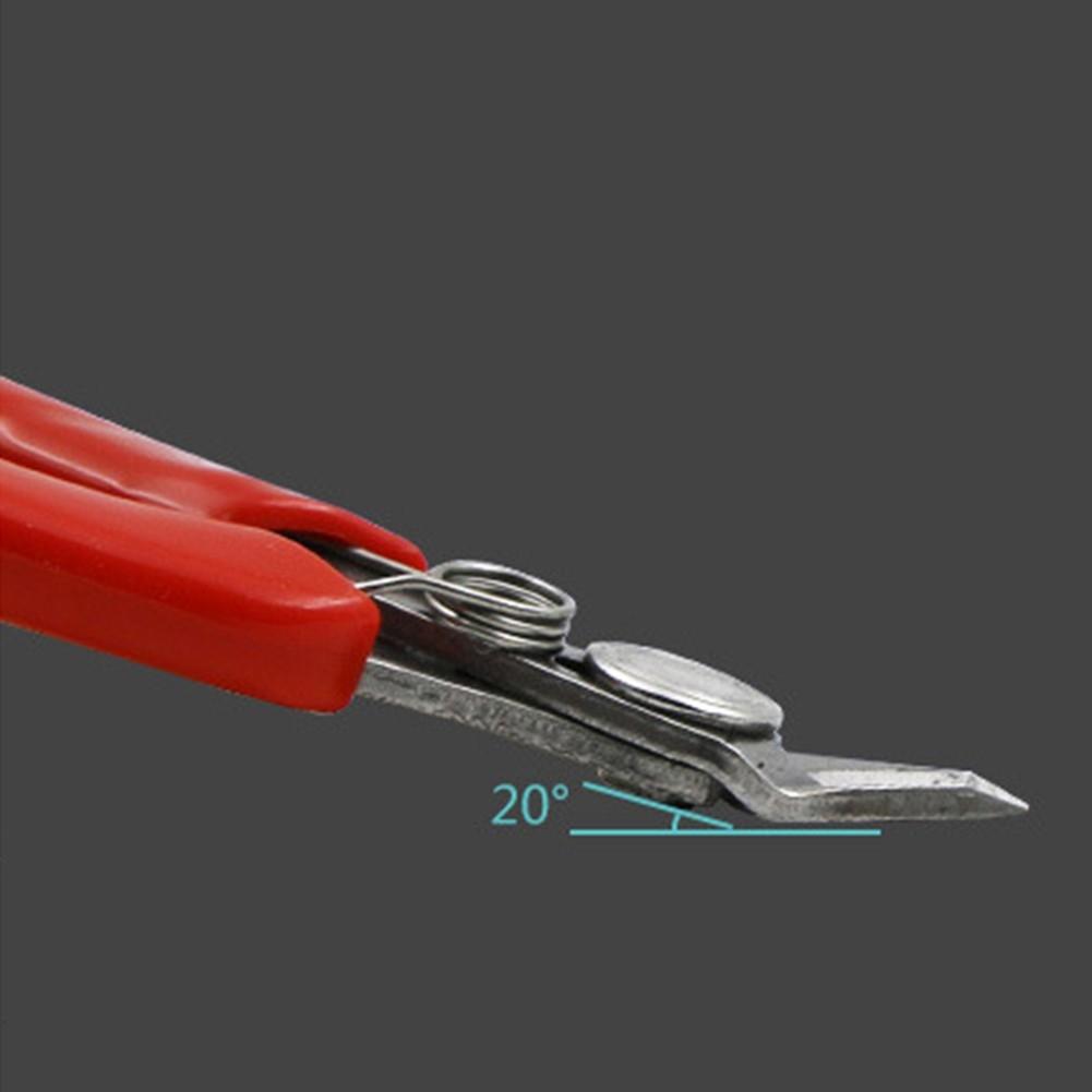 Electronic Cutting Plier Jewelry Wire Cable Cutter Side Snip Flush Pliers Tool
