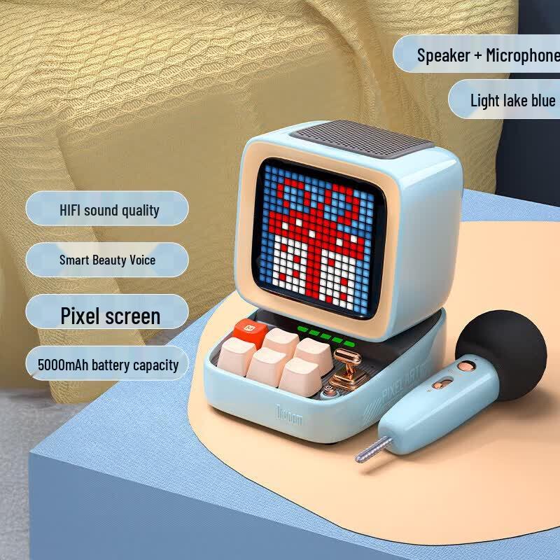 

Divoom Ditoo-5M Pixel Art Karaoke Bluetooth Speaker (CN version)