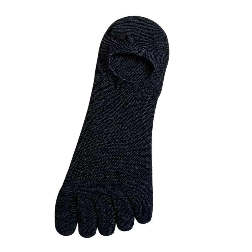 Thin Hosiery Five Toe Boat Socks Mesh Low Cut Sports Socks Men s Five Finger Socks  Spring Summer