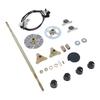 29in Go Disc Brake Calipers Kit Enhance Stability Sturdy Smooth Driving Go Kart Rear Live Axle Kit for 50cc 70cc 90cc ATV Quads
