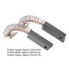 Replaceable Carbon Motor Brush 4 Pcs Alternator Brush Set A647X50870 Metal Alternator Brush Set IR IF Replacement