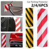 2-6pcs Garage Wall Protector Foam Edge Corner Bumper Foam Wall Corner Guard Car Sticker Anti Scratch Parking Auto Door Protector
