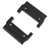 1 Pair Metal Watch Band Adapter for Quick Fit Watch Replaceable Connector for Replacement Black 26 22mm