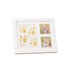 DIY Pet Paw Print & Baby Footprint Photo Frame Gift Set