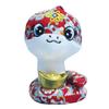 Chinese New Year Plush Snake 2025 Zodiac Lucky Snake Figure Stuffed Animals Mascot Doll Toy for Spring Festival Gifts