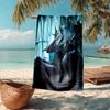Ultra-Soft Beach Towel with League of Legends Theme,Ideal for Pool - Camping, Diving - Perfect Travel Essential, Vibrant Beach Towel.