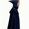 Mittelalterlicher Fantasy-Umhang mit Kapuze für Cosplay und Mottopartys