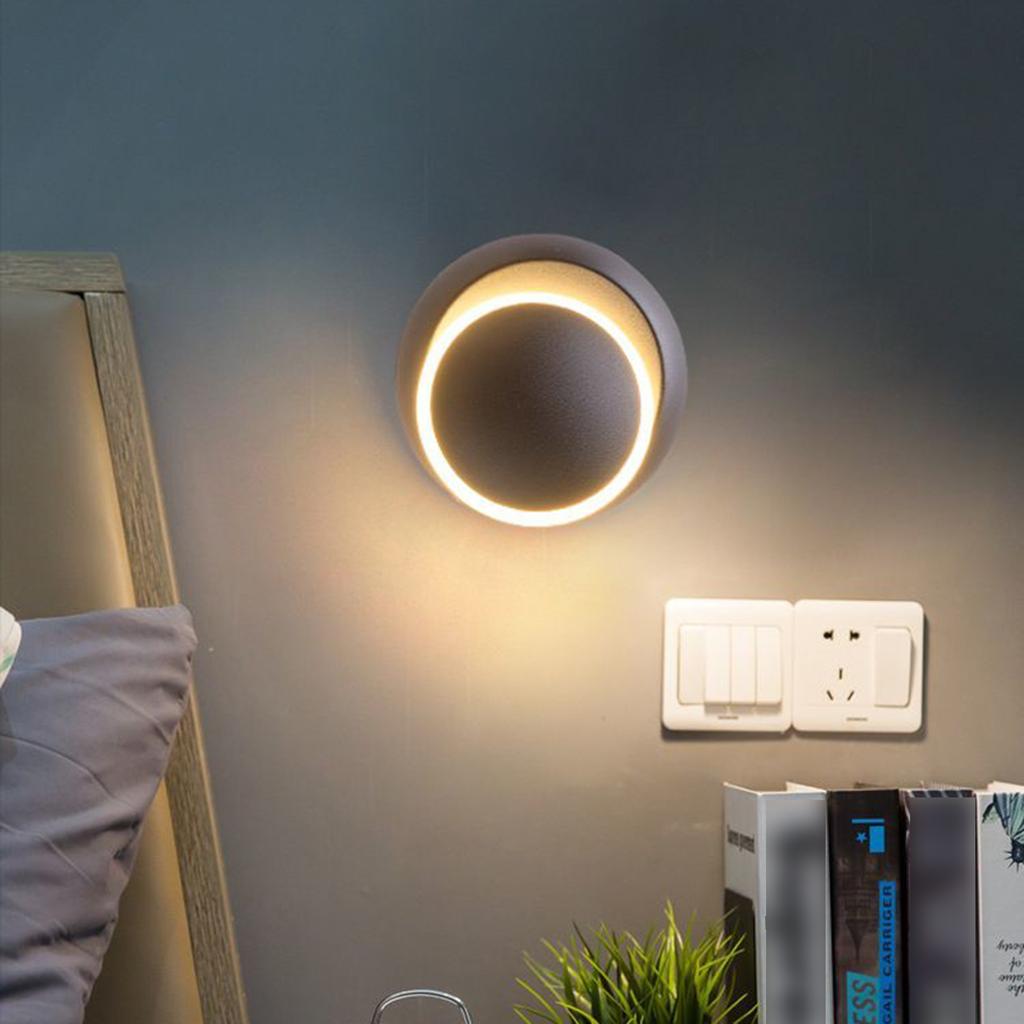 Modern 5W LED Wall Light Rotatable Bedside Sconce Lamp Living Room Staircase Aisle Wall Lamp For Bedroom Stairs Kitchen Lighting