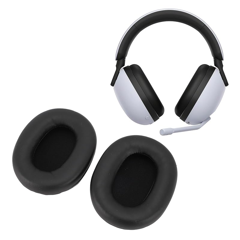 

INZONE H9 & WH G900N H7 G700 Replacement ear pad cushions for headphones, ear pads with soft protein leather, noise isolation foam, adds thickness,
