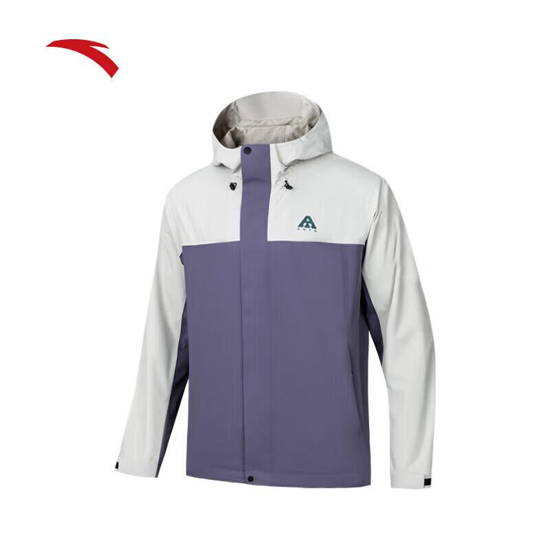 Anta Men's Water Shell Hooded Outdoor Jacket