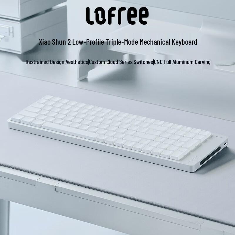 LOFREE FLOW2 Low-Profile 100-Key Mechanical Keyboard