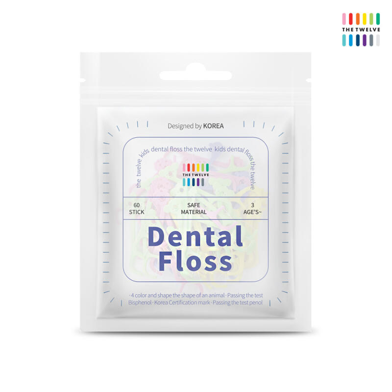 [The Twelve] Disposable Children s Floss 60 Pieces Dirtwell Baby Dental Floss 60 Pieces