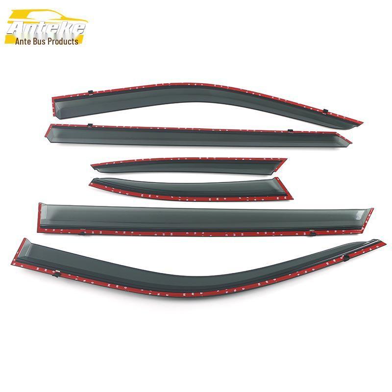 22 Highlander 3D Stainless Steel Rain Guard Bright Strip Decorative Car Sticker