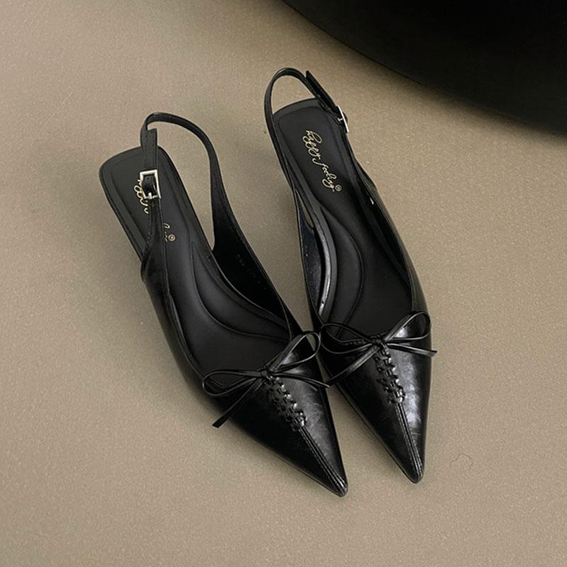 Fashion 2025 New Pumps Women Stiletto Heels 5cm Shoes Female Buckle Strap Footwear Fashion Pointed Toe Party Ladies Medium Heels Shoes
