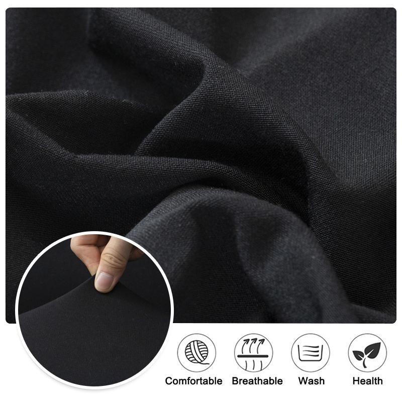 2ks/set Kancelářský potah na dělenou židli Elastický zvedák otočného křesla Skluzný potah na židli Snímatelný potah sedáku Chránič nábytku