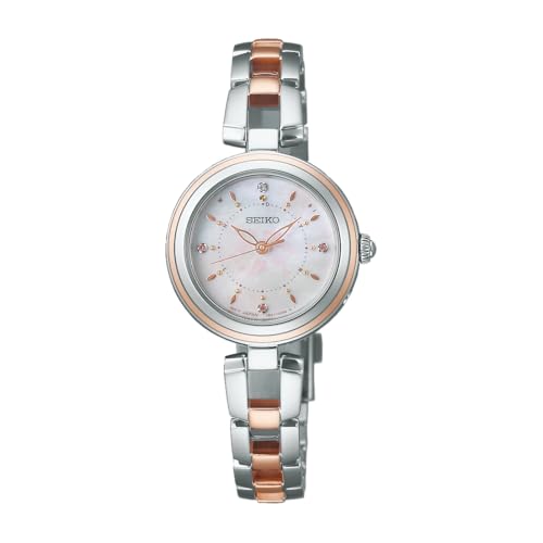 

Seiko Selection 2025 SAKURA Blooming Limited Edition SWFH142 Women s Silver & Pink Gold Watch