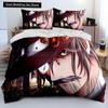3D Tisk Anime Record of Ragnarok Přikrývka Ložní souprava Povlak na přikrývku Ložní souprava Povlak na přikrývku Povlak na polštář king Queen size Ložní souprava
