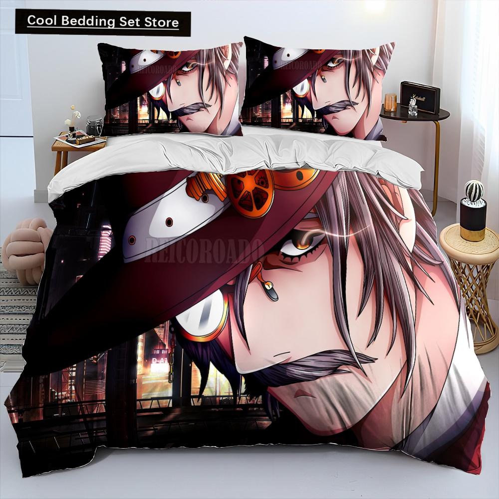 3D Tisk Anime Record of Ragnarok Přikrývka Ložní souprava Povlak na přikrývku Ložní souprava Povlak na přikrývku Povlak na polštář king Queen size Ložní souprava
