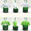Sanrio Green Hello Kitty Cinnamoroll Melody Kuromi Plush Toy Pendant For Cute Car Ornament And Gift For Kids